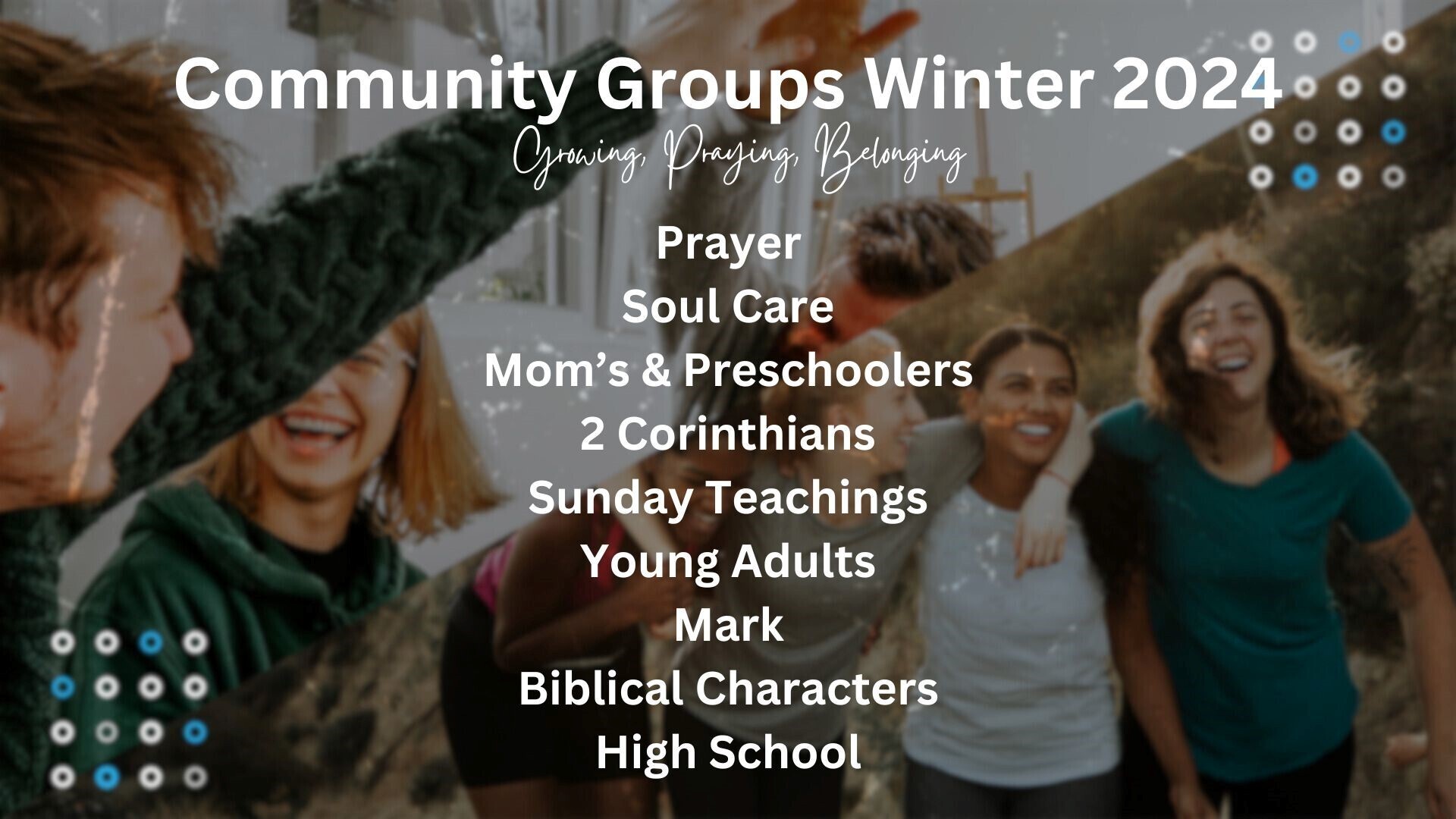 Invite people to join community groups
